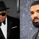 LL Cool J, left, attends the 62nd Annual GRAMMY Awards on January 26, 2020, in Los Angeles, Calif.; Drake attends the “Top Boy” UK Premiere on September 04, 2019, in London, England.